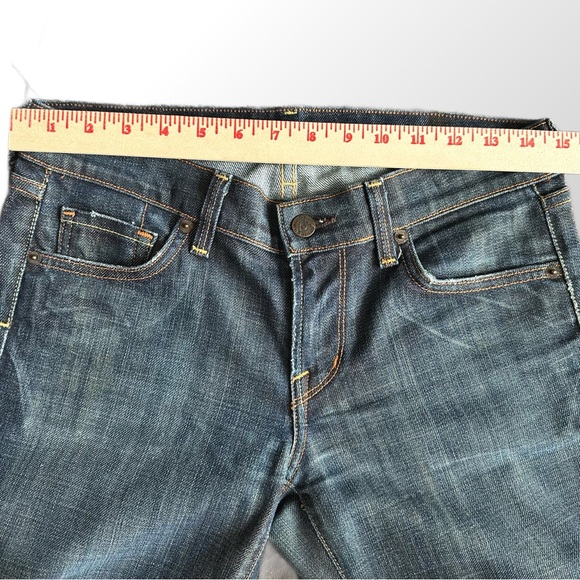 Citizens of Humanity Kelly Lightly Distressed Low Waist Bootcut jeans in Size 27 - Picture 8 of 15
